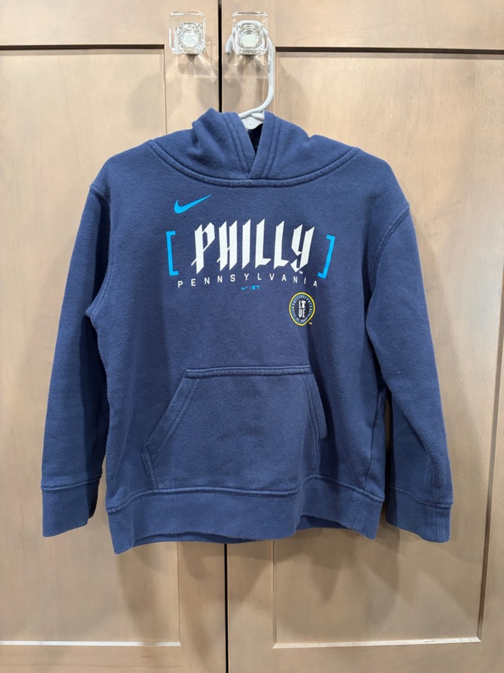 Nike Kids Navy Philly Hooded Sweatshirt Phillies City Connect